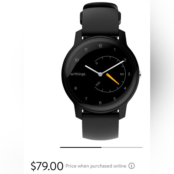 “Withings” Move Activity Tracker Watch - Unisex NWOT - Picture 9 of 9